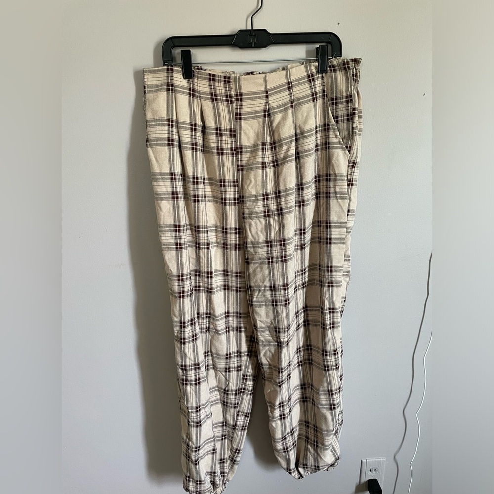 Checkered pants